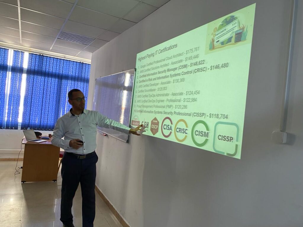 Conférence The Career Roadmap of Cyber security Professionals cybersecurity road map conférence i2st 2